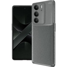 Aparim Newface Realme C75 4g Auto Focus Karbon Kapak - Gri