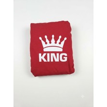 Viteksa Servis Kılıfı Likralı Taç King Kırmızı Çantalı