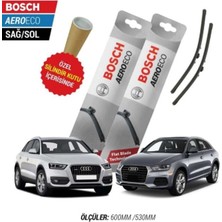 Bosch Audi Q3 2013 Silecek Takımı Aero-Eco Serisi Tam Uyumlu