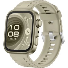 İyisi Olsun Newface Huawei Fit 4 Nova Silikon Kordon - Gri