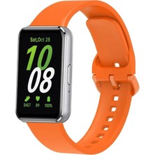 Aparim Newface Samsung Galaxy Fit 3 Klasik Kordon - Turuncu