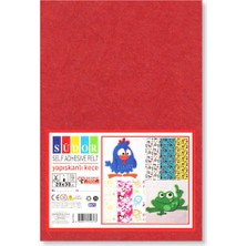Südor Yapışkanlı Keçe 20X30 cm 10LU Karışık Renkler SK33