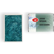 St. Petersburg White Nights Extra-Fine Tam Tablet Sulu Boya 2.5 ml Green Shimmer 985