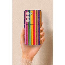 Vip Case Vivo V30 Lite Uyumlu Rengarenk Desenli Silikon Kılıf