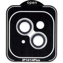 Aparim Joko Apple iPhone 14 Pvd Metal Kamera Lens - Gümüş