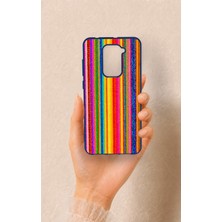 Vip Case Redmi Note 9 Uyumlu Rengarenk Desenli Silikon Kılıf