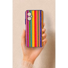 Vip Case Omix X3 Uyumlu Rengarenk Desenli Silikon Kılıf