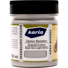 Karin Ebru Boyası 105 ml S901 Açık Gri