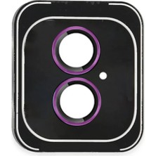 Aparim Joko Apple iPhone 16 Pvd Metal Kamera Lens - Pembe
