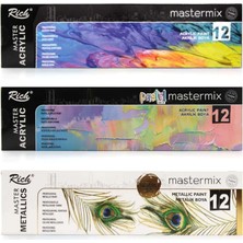 Rich Mastermix Akrilik Boya Seti 60 cc 36LI Tüm Renkler