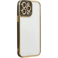 İyisi Olsun Newface Apple iPhone 14 Pro Max Kılıf Liva Lens Silikon - Siyah