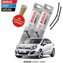 Bosch Kia Rio 2012 Silecek Takımı Aero-Eco Serisi Tam Uyumlu