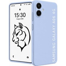Asitan Samsung A06 4g ile Uyumlu Kılıf, Içi Kadife Kaplamalı Ince Sıvı Silikon Kapalı Kamera Tam K