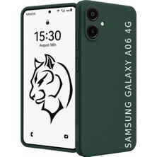 Asitan Samsung A06 4g ile Uyumlu Kılıf, Içi Kadife Kaplamalı Ince Sıvı Silikon Kapalı Kamera Tam K