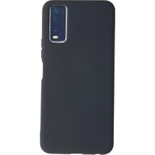 İyisi Olsun Newface Vivo Y11S Kılıf Nano Içi Kadife Silikon - Gri