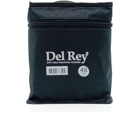 Del Rey Çift Taraflı Grafik Marker Kalem Seti 48LI MN-DRZ048