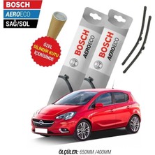 Bosch Opel Corsa E 2018 Silecek Takımı Aero-Eco Serisi Tam Uyumlu