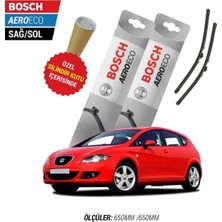 Bosch Seat Leon 2006 Silecek Takımı Aero-Eco Serisi Tam Uyumlu