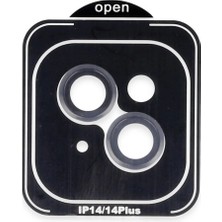 Aparim Joko Apple iPhone 14 Pvd Metal Kamera Lens - Siyah