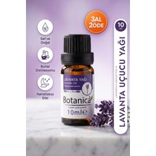 Botanica %100 Saf Lavanta Yağı Rahatlatıcı Uyku Düzenleyici Aromaterapi Doğal Uçucu Bitkisel Damla 10 ml