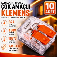 Nexo Kompakt (Tırnaklı)Çok Amaçlı Klemens-2 Kutup