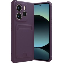 Aparim Newface Xiaomi Redmi Note 14 4g Kelvin Kartvizitli Silikon - Derin Mor