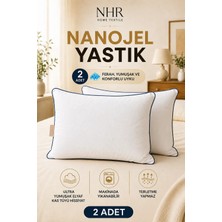 NHR HOME  Nano Jel  Dolgulu Otel Yastığı 50x70 1200gr / 2 Adet