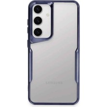 Aparim Newface Samsung Galaxy A25 5g Kılıf Boyi Silikon Kapak - Lacivert