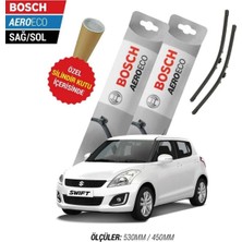 Bosch Suzuki Swift 2010 Silecek Takımı Aero-Eco Serisi Tam Uyumlu