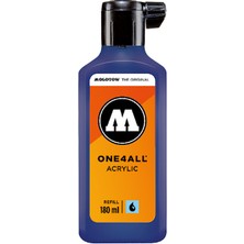 Molotow ONE4ALL Akrilik Mürekkep Refill 180 ml 248 Seen Night Blue