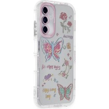 Aparim Newface Samsung Galaxy A05S Kılıf Reflexion Desenli Kapak - Desen 8
