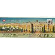 St. Petersburg White Nights Extra-Fine Tam Tablet Sulu Boya Seti 2.5 ml 8 Renk Shimmering Collection Summer 19412568