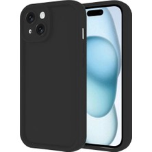 Aparim Newface Apple iPhone 14 Kılıf Viera Silikon - Siyah