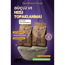 2'li Avantaj Paketi Topaklanan, Tozsuz, Koku Hapseden Lavantalı Bentonit Kedi Kumu 2X5KG