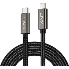 Asitan Ultra USB C To USB C Kablo 240W Pd 3.1 Hızlı Şarj, 20GBPS Veri Transferi, 4K@60Hz Görüntü Akta