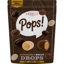 Vanelli Pops! Mix Çikolata Kaplı Bisküvi Draje 100 gr