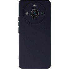 Aparim Newface Realme 11 Pro Kılıf Nano Içi Kadife Silikon - Lacivert