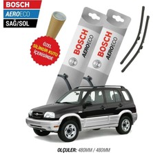 Bosch Suzuki Grand Vitara 2004 Silecek Takımı Aero-Eco Serisi Tam Uyumlu