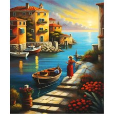 Magic Art Sayılarla Boyama Tuval 40X50 cm Italya