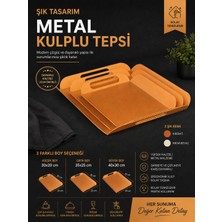 Şimşek Lazer 3'lü Metal Tepsi Seti