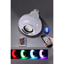 Aparim Lamba LED Hoparlör Dayanıklı ve Uzun Ömürlü Bluetooth Hoparlör