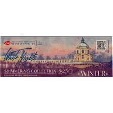 St. Petersburg White Nights Extra-Fine Tam Tablet Sulu Boya Seti 2.5 ml 8 Renk Shimmering Collection Winter 19412570