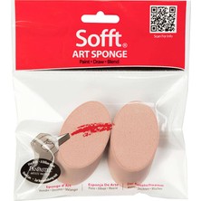 Panpastel Ultra Soft Artist Pastel Boya Süngeri Angle Slice Round 2 Adet 61030