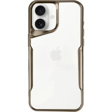 Aparim Newface Apple iPhone 16 Kılıf Boyi Silikon Kapak - Desert