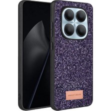 İyisi Olsun Onegif Xiaomi Redmi Note 15 Pro 5g Bright Simli Kapak - Derin Mor