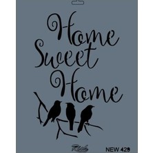 Kaia Life Rich New Seri N-429 Stencil 35X25 cm