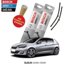 Bosch Peugeot 308 2017 Silecek Takımı Aero-Eco Serisi Tam Uyumlu