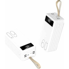 İyisi Olsun Powerbank 60.000 Mah Taşınabilir Şarj Hızlı El Fenerli Dijital Göstergeli Yeni Nesil
