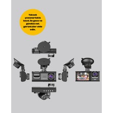 Aparim Full Hd Araç Kamerası Çift Yönlü Kayıt ve Darbe Sensörü