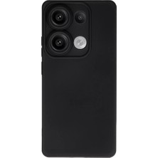 Aparim Newface Xiaomi Redmi Note 13 Pro 4g Kılıf Nano Içi Kadife Silikon - Siyah